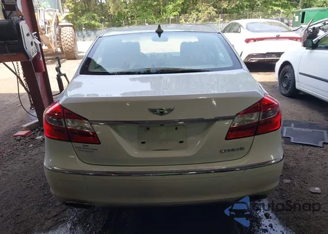 2013 Hyundai Genesis 3.8 из США, поврежденный, VIN KMHGC4DDXDU237728